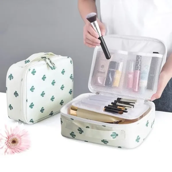 Bolsa Organizadora de Maquiagem e cosméticos portátil - Image 2