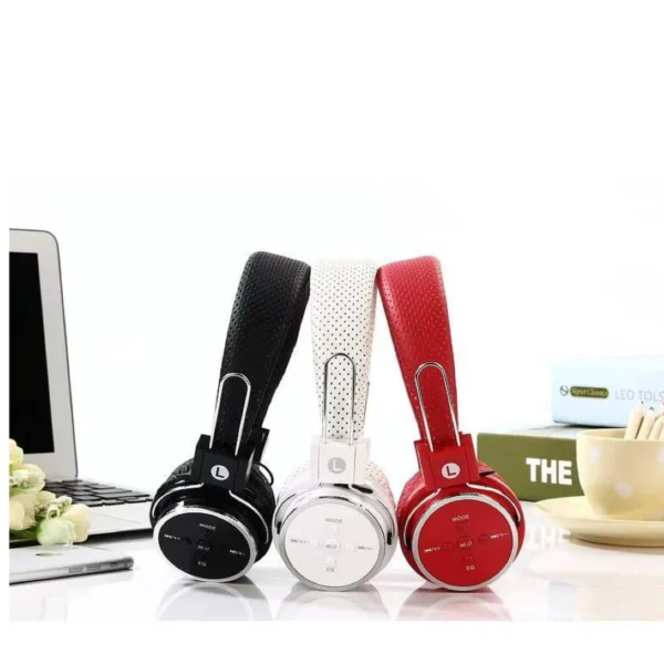 Headphone Bluetooth Sem Fio B-05: FM, MP3, Micro SD, USB.