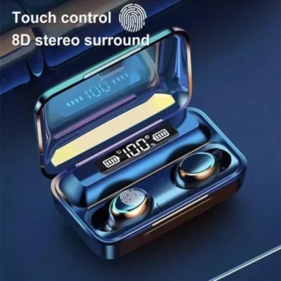 - Fones F9-5 Bluetooth Sem Fio – Design Moderno com Display LED